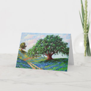 Cartão "Bluebonnet Road" (Blank Card)