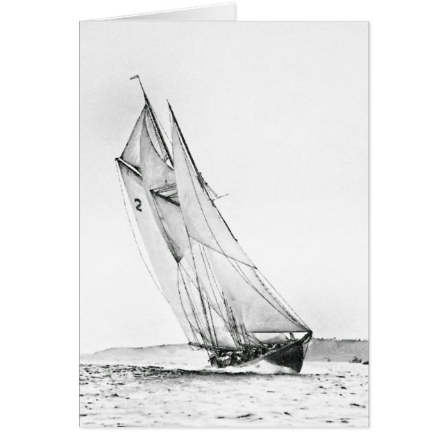 Cartão Bluenose atravessa a linha (Frente)