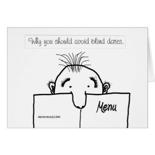 Cartão Blues de Data Cega - Placa