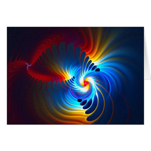 Cartão Blueshift gravitacional (Frente Horizontal)