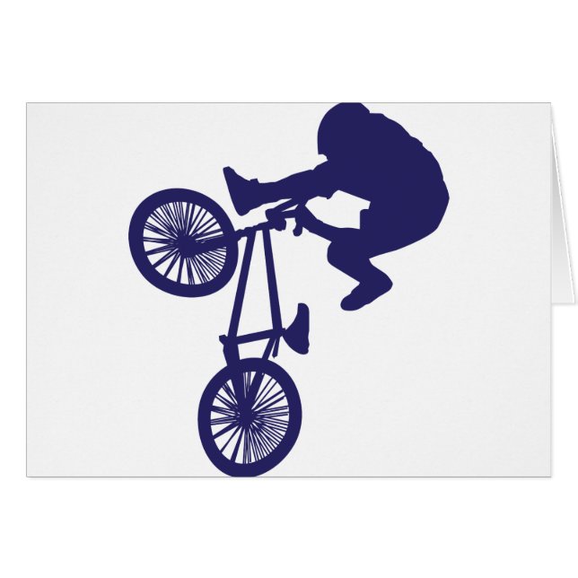 CARTÃO BMX BIKE RIDER (Frente Horizontal)