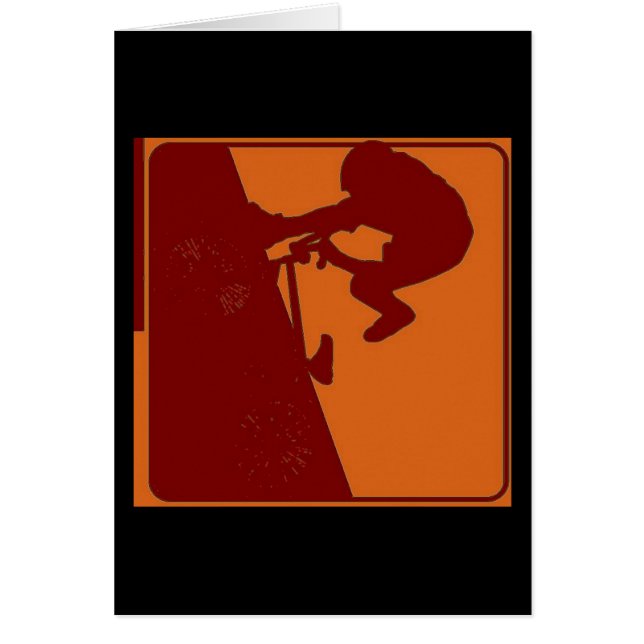 Cartão BMX Bike Rider (Frente)