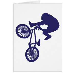 Cartão BMX Biker