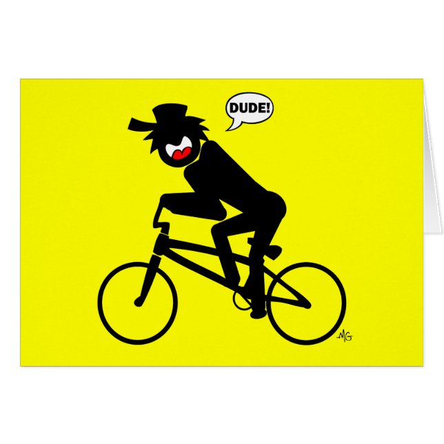 CARTÃO BMX DUDE-11 (Frente Horizontal)