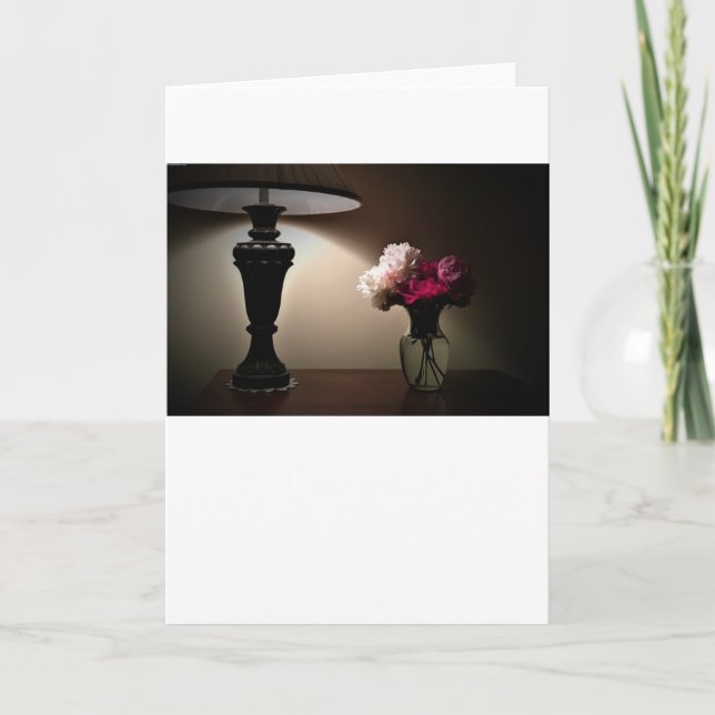 Cartão Boa noite, carta (Frente)