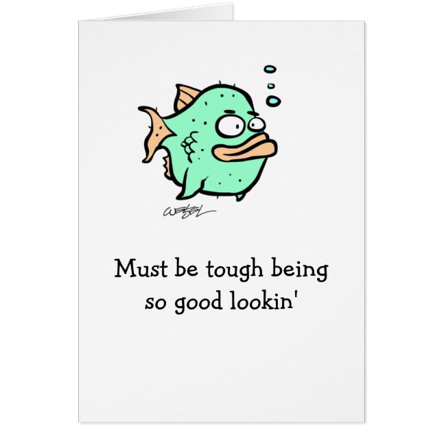 Cartão Boa Olhada (Frente)