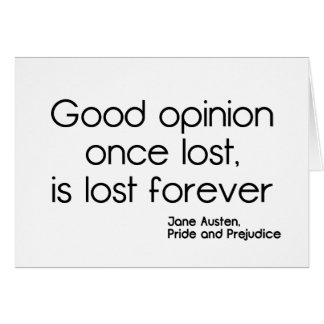 Cartão Boa opinião