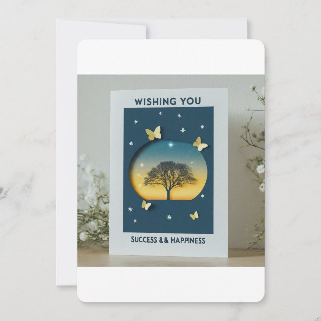 Cartão Boa Sorte (Frente)