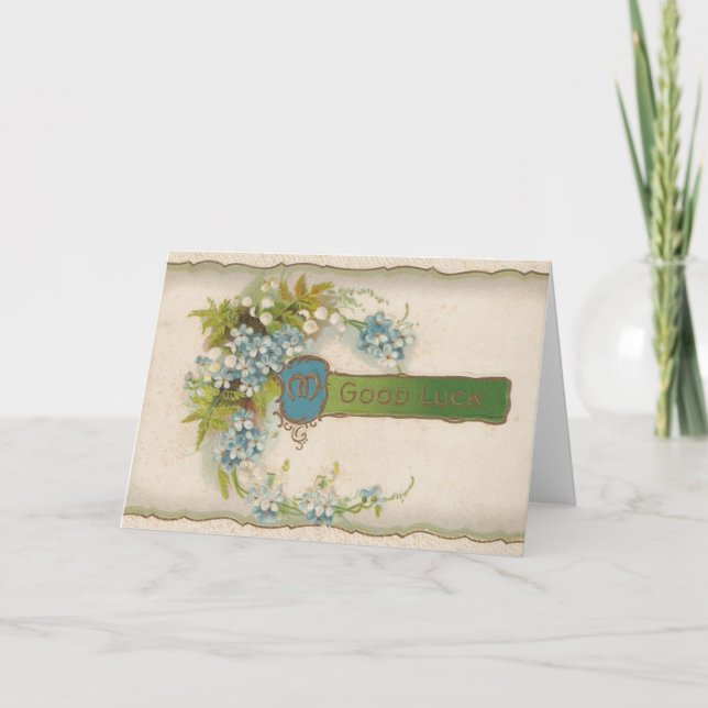 Cartão Boa Sorte (Frente)