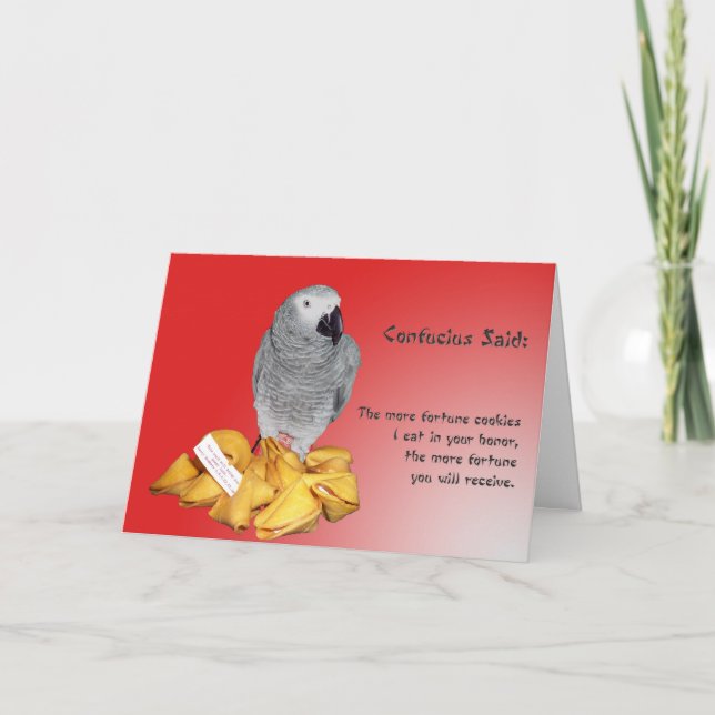 Cartão Boa Sorte, Fortune (Frente)