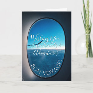 Cartão Boa Viagem! Assento à Janela Feliz Viagens Aventur