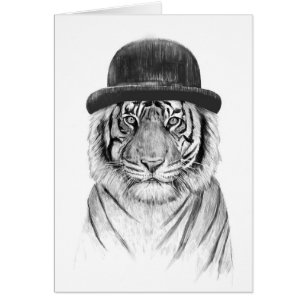 Cartão Boa vinda à selva