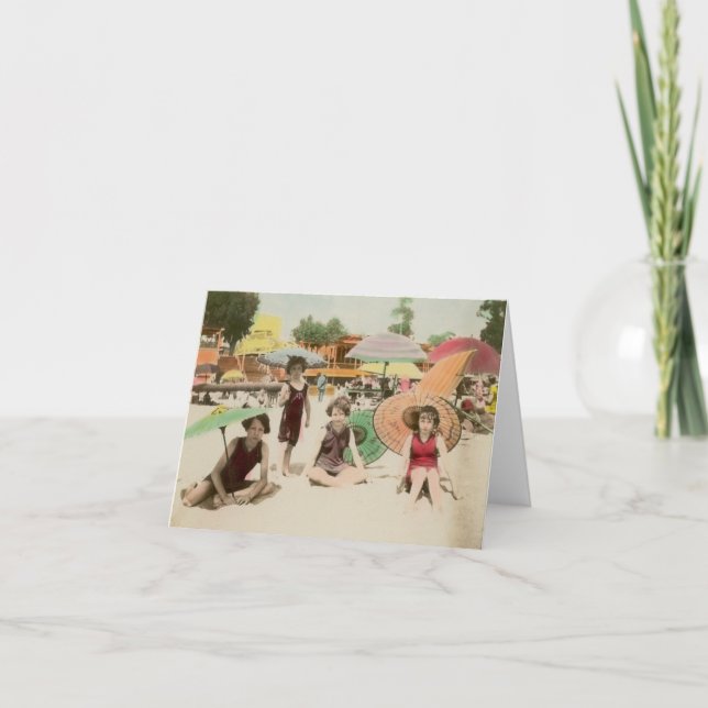 Cartão Boardwalk Girls (Frente)