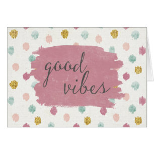 Cartão Boas impressões macias de Deco IV