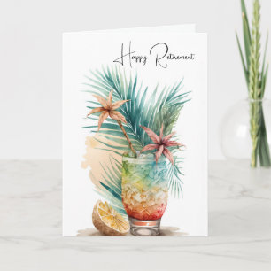 Cartão Boas Retiradas Drama Tropical