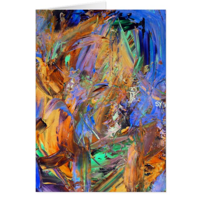 Cartão Boas vibrações (Frente)