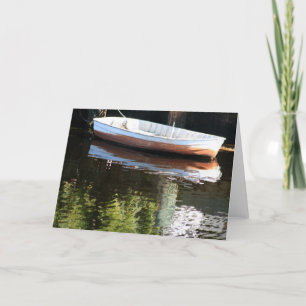Cartão Boat in Water