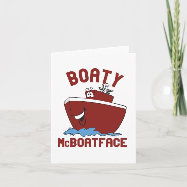 Cartão Boaty McBoatface (Frente)