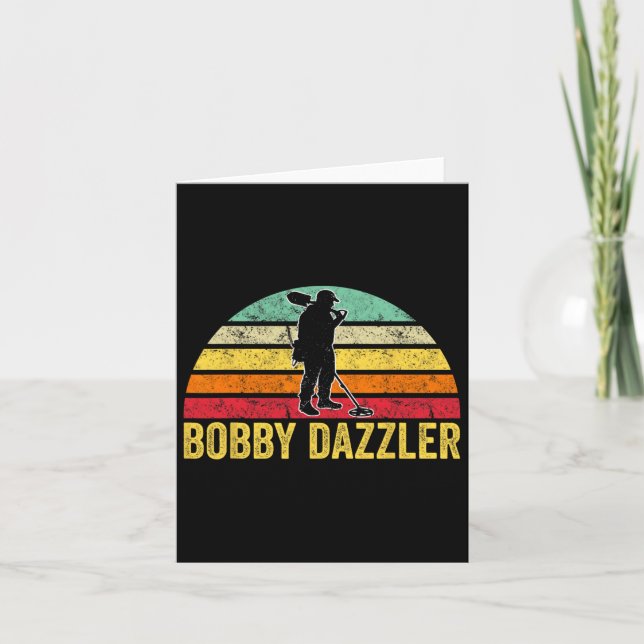 Cartão Bobby Dazzler Hunter Engraçado Capturando Amantes (Frente)