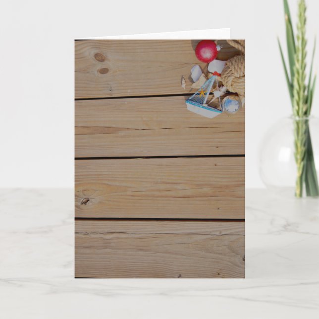 Cartão Boca de Feriado Náutico (Frente)