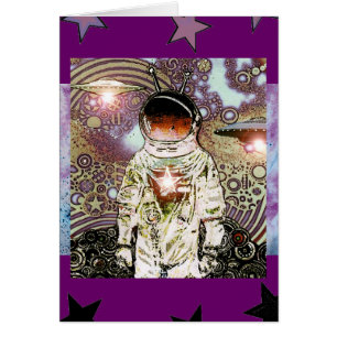 Cartão Bocados do espaço -5-