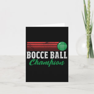 Cartão Bocce Byll Champion - Leitor Bocci Italiano