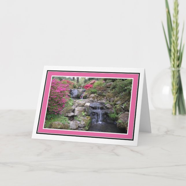 Cartão Bodnant Gardens (Frente)