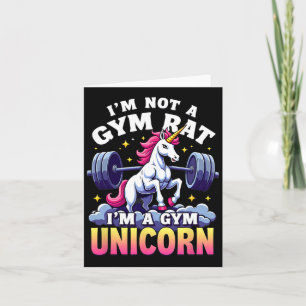 Cartão Bodybuilding, não sou um ginásio.