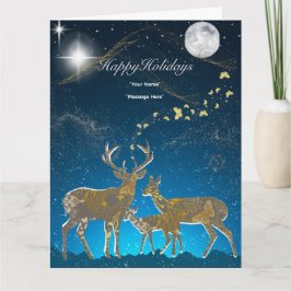 Cartão Boganhues, Feriado de Impressão de luxo