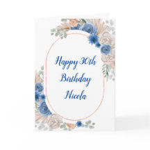 Boho Blue Pampas Grass