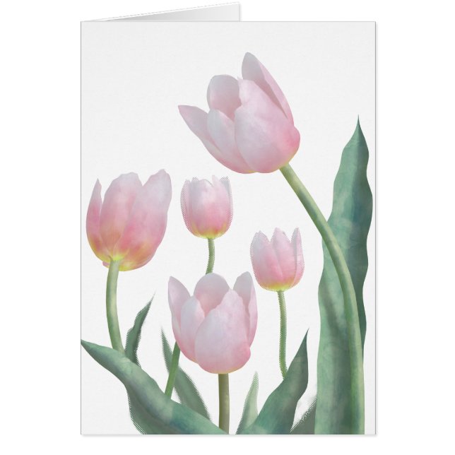 Cartão Boho Pastel Floral (Frente)