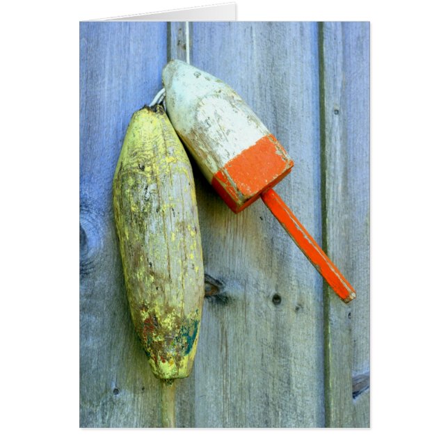 Cartão Boias de lagosta (Frente)