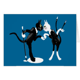 Cartão Bola branca e negra