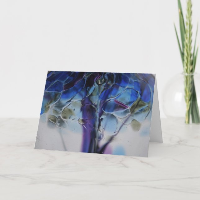 Cartão "Bola de vidro 20" (Frente)