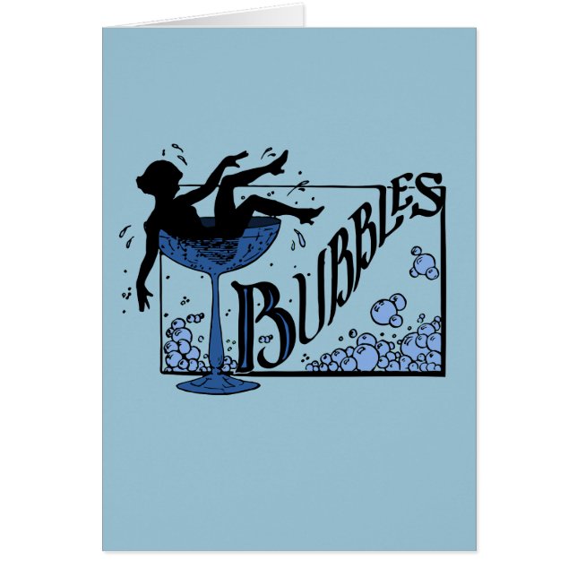 Cartão Bolhas (Frente)