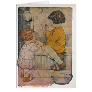 Cartão Bolhas de Brilho