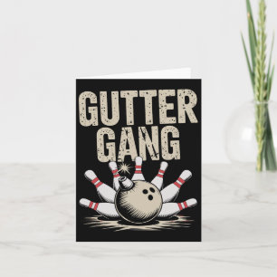 Cartão Boliche 1 da Gutter Gang