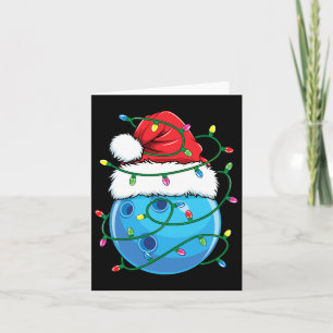 Cartão Boliche Byll Com Papai Noel Meninos Xma Natal
