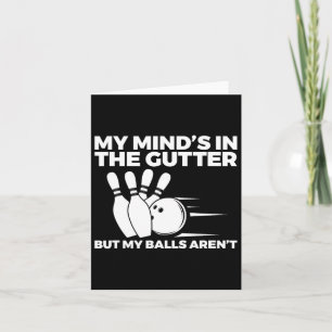 Cartão Boliche engraçada 1