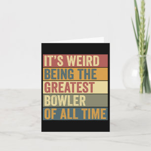Cartão Boliche Engraçada - Grande Bowler Dizendo