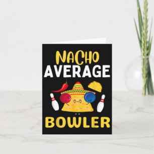 Cartão Boliche Nacho Average Cinco De Mayo Mexicano