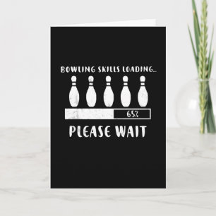 Cartão Boliches Carregando, Aguarde