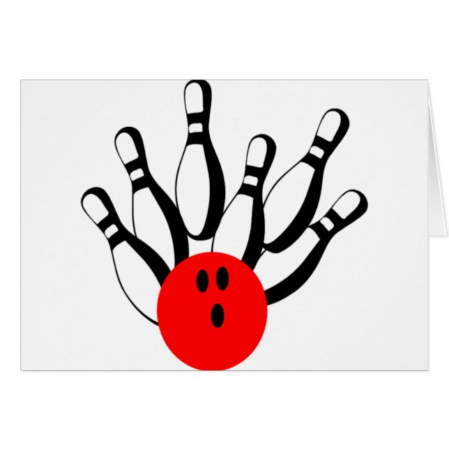 Cartão Boliches Diversas (Frente Horizontal)