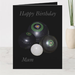 Cartão Bolinhos de Aniversário, Mãe de Aniversário Fel
