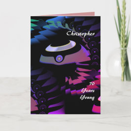 Cartão Bolinhos verdes planas