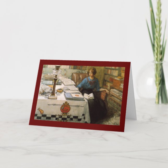 Cartão Bolla na Biblioteca (Frente)