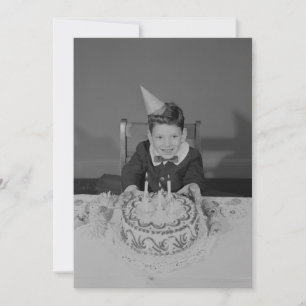 Cartão Bolo de aniversário