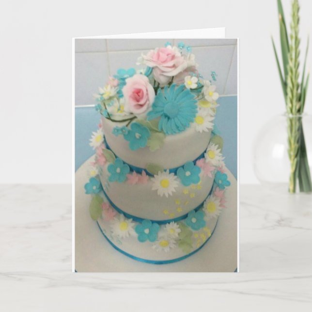 Cartão Bolo de aniversário 1 (Frente)