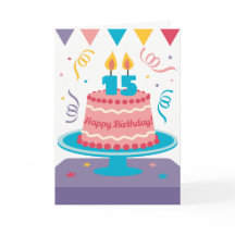 Bolo de Aniversário 15