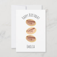 Bolo de Aniversário com Cookies de Chocolate em Aq